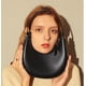 thumbnail image 1 of Bolso de mano vintage elegante de cuero vegano para mujer en negro, 1 of 5