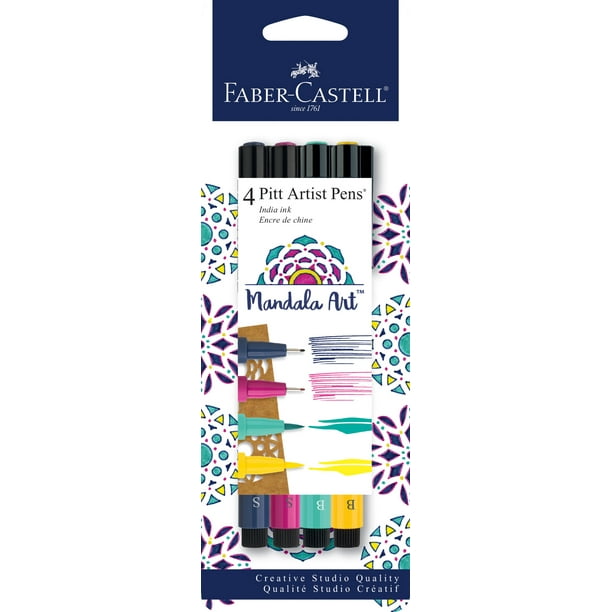FaberCastell Pitt Artist Pens, Mandala Art