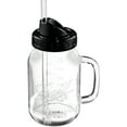 Oster Blend N Go Mason Jar Blender, with (2) 20 oz. BPAfree Plastic