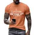 thumbnail image 6 of 9/11 25th Anniversary Shirt 911 We Will Never Forget Shirts for Men Memorial Patriotic Vintage Tee Orange XXXL, 6 of 6
