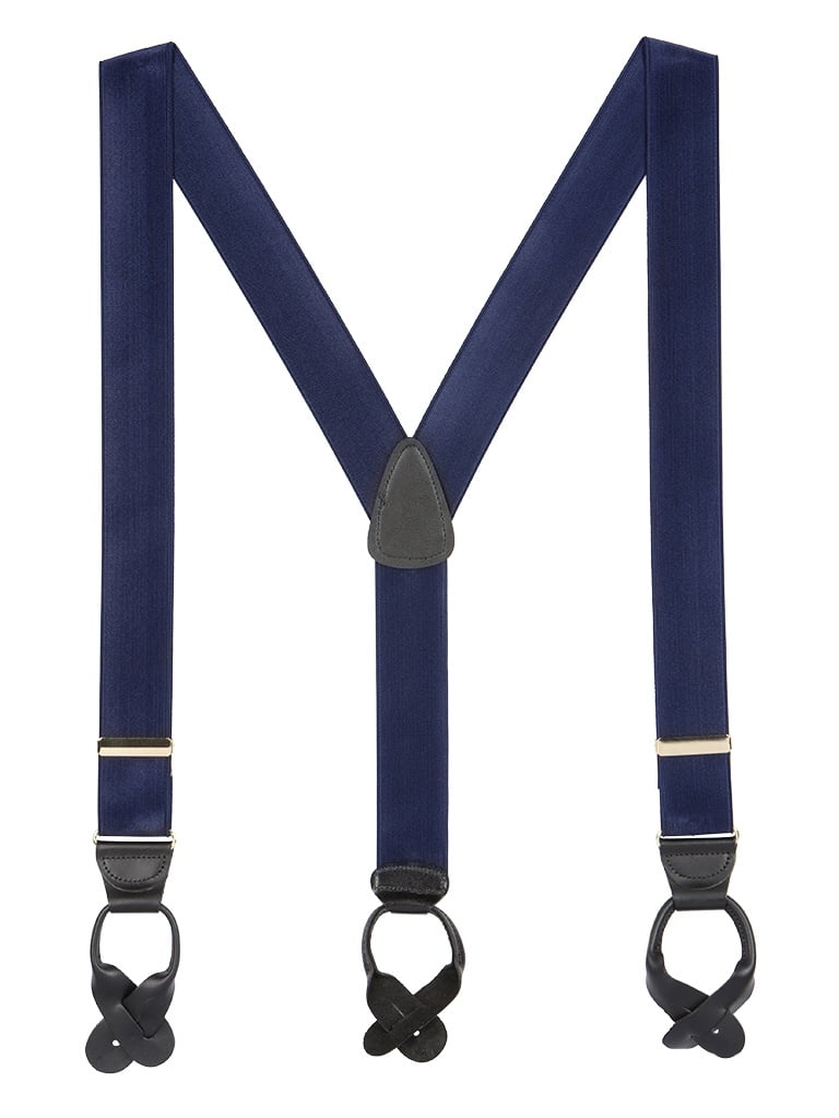 SuspenderStore Suspender Store French Satin Dressy ButtonEnd