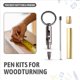 thumbnail image 5 of Mini Bolígrafo/ de Madera para Hombre, Regalo, Kit de Bolígrafo para Torneado de Madera, Kits de Bolígrafos para Torneado., 5 of 9