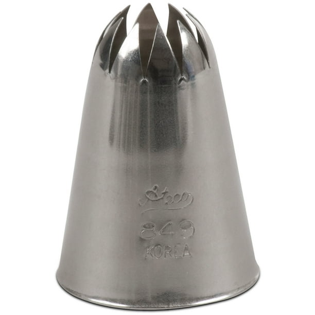 Ateco Closed Star Pastry Tip Size 9 - Walmart.com ...