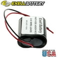 thumbnail image 3 of Exell 2.4V 1200mah NiCd Custom Battery Pack w/ Wire Leads, 3 of 4
