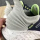 thumbnail image 4 of New Balance Shoes Mens 7.5 Running Sneakers Blue Gray Lace Up Closed Toe Sports, 4 of 5