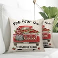 thumbnail image 6 of Clearance! Boovnll 4th of July Pillow Covers 18x18, Red White Blue Stars Stripe Linen Throw Pillow Covers - Patriotic Pillow Covers for Memorial Day Home Sofa Couch Decor, 4th of July Decorations, 6 of 6