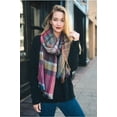 thumbnail image 4 of Multicolor Plaid Scarf, 4 of 11