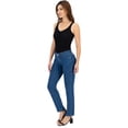 thumbnail image 3 of Pantalón Recto Britos Jeans Mujer Azul 024789, 3 of 6