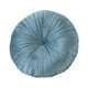thumbnail image 3 of Cojín redondo, cojín de suelo, elegante y multifuncional, para cama, silla, sofá, Lago Azul, 3 of 9