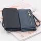 thumbnail image 3 of Women's PU Leather Double Zip Long Card Case, Lightweight and Waterproof Wallet, Suitable for Daily Travel, Shopping, Travel and Dating, 3 of 4