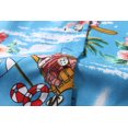 thumbnail image 6 of SSLR Women Santa Claus Ugly Hawaiian Christmas Shirts Tropical Aloha Beach Shirt Button Down Shirts, 6 of 8