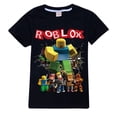 thumbnail image 2 of Roblox-Camiseta de juego para niños, Top de manga corta con dibujos animados, ropa informal con estampado 3D, Camiseta deportiva de Anime, regalos de cumpleaños, 2 of 4