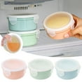 thumbnail image 5 of Snack Containers with Lid Plastic Air Tight Container For Lunch Meat And Cheese Plastic Containers With Lids For Lunch Storage Plastic Airtight Jar Refrigerator Crisper Box Stackable 1pc, 5 of 7