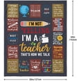 thumbnail image 6 of Christmas Teacher Gifts for Women, Xmas Gifts for Teachers Women, Teacher Appreciation Gifts, Best Teachers Birthday Retirement Gifts, Gifts for Teacher from Student Blanket 50X60 Inch, 6 of 6