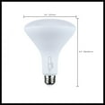 thumbnail image 4 of SATCO 11785 BR40 Reflector LED Light Bulb 11 Watt 120 Volt 5CCT Select 27K/30K/35K/40K/50K Dimmable (6 Pack), 4 of 9