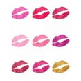 thumbnail image 3 of Studio, Sd Graphics 15x18 Black Modern Framed Museum Art Print Titled - Luscious Lips, 3 of 5