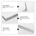 thumbnail image 2 of Miangastore 2pcs Multi-purpose Stainless Steel Pottery Trimming Tool Clay Sculpture Fettling Tools, 2 of 9