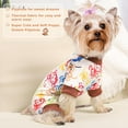 thumbnail image 3 of Fall Monkey Dog Pajamas Dog Winter Clothes for Small Dogs Girl Boy Lightweight Velvet Pajamas for Dogs Pet Jumpsuit Cat Onesie, 3 of 7