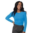 thumbnail image 2 of Sivvan 3 Pack Women's Comfort Long Sleeve T-Shirt / Underscrub Tee, 2 of 7