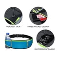 thumbnail image 3 of La cintura está equipada con 3 bolsillos con cremallera, rayas reflectantes, estantes de botellas, correas sin manos neutras, adecuadas para hacer ejercicio durante las fiestas deportivas., 3 of 5