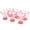 Red, variant on Yalilong 9 oz Stemless Martini Glasses Set of 6, Heavy Base Stable Cocktail/Drink/Juice/Margarita Glasses, Reusable Acrylic Drink Cups, BPA-Free, Shatter Proof, Dishwasher Safe (Red)