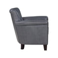 thumbnail image 4 of Lexicon Braintree 20.5" Plywood and Leather Accent Chair in Burnish Gray, 4 of 7