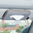 thumbnail image 4 of Flmtop Auto Car Sun Visor Hanging Tissue Storage Box Holder Paper Container Accessories, 4 of 7
