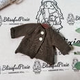 thumbnail image 6 of BlissfulPixie Handmade Waldorf Doll Clothes 12 inch clothing Set with Pretty Box Girl Christmas Birthday Gift-Amelia's Clothes Accessories, 6 of 8