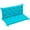 Turquoise, variante sur Outsunny Coussins de Banc de Jardin 2 Places, Coussin d'Extérieur Doux de 4,7 Po d'Épaisseur