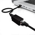 thumbnail image 2 of 1x CAT6 Coupler Cable Connector Network Cables Patch Cable Ethernet Cable Shielded Modular Adapter 2x Female Jack RJ45 DSL LAN Black, 2 of 4