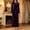 Purple, variant on Long Blue Ladies Dresses Long Sleeve Crew Neck Refined Solid Fall Winter Velour Ball Gown Dresses Petal Soft Luxe Relaxed Fit,S