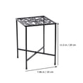 thumbnail image 3 of FUEENIRVA Black Flowerpot Stand Durable Plant Pot Shelf for Home Decoration, 3 of 7