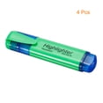 thumbnail image 3 of Uxcell Highlighter Pen Water Based Broad Tip Writing Marker Pens Green 4 Pack, 3 of 6