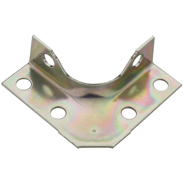 2 x 0,62 Po V114 Cornière d'Angle en Acier - Zingué