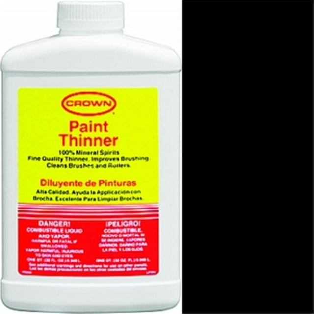 Crown Packaging CR.PT.P.04 Paint Thinner Plastic 1 Quart