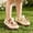 Khaki, variant on 2026 Boys Girls Slide Sandals Adjustable Strap Slippers Kids Non- Open Toe Sandals Shower Bathroom Beach Pool Shoes(4-4.5years,Purple)