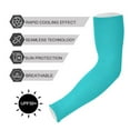 thumbnail image 5 of ALAZA Turquoise UV Sun Protection Arm Sleeves UPF 50+ Compression Cooling Sleeve 1 Pair, 5 of 7