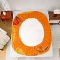 thumbnail image 5 of Feelyou Happy Thanksgiving Teens Twin Sheet Sets, Rustic Turkey Bedding, 3pcs, 5 of 7