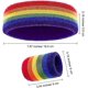 thumbnail image 5 of 3 Pieces Sweatbands Set - Sports Headband and Wrist Sweatbands, 5 of 5