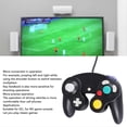 thumbnail image 2 of Wired Game Controller Plug and Play Single Point Vibration Gamepad Joystick for GC for Wii Black, 2 of 5