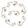 thumbnail image 4 of MasteelfCA 6 Pcs Broche en Fausse Perle Mode Sécurité Col Châle Jupe Boutons, 4 of 8