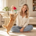 thumbnail image 5 of Catnip Cat Toy Teething Chew Rope Interactive Kittens Toy for Health and Daily Training and Indoor Exercise for All Cats Companion , 1Pack A, 5 of 6