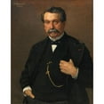 thumbnail image 3 of Bonnat, Leon 12x14 Black Modern Framed Museum Art Print Titled - Portrait of a Man, 3 of 5