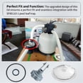 thumbnail image 5 of For Intex SF80110-1 Pool Leaf Trap Cover Lid Sand Filter Pump O-Ring Valve Swimming Pool Cleaning Co, 5 of 5