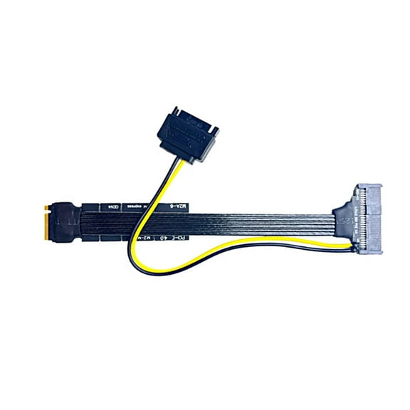 M.2 NVMe to U2U3 SSD Card Cable Support PCIE4.0 U2U3 SSD Hard Disk Adapters Cable Fast Speed