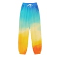 thumbnail image 4 of njshnmn Lounge Workout Jogging Womens Pants Clearance, Orange, L, 4 of 4