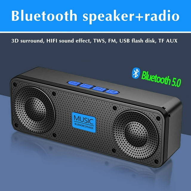 EGNMCR S18 Wireless Bluetooth Speaker Outdoor Portable Subwoofer Radio Small Sound Bluetooth audio