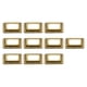 thumbnail image 2 of 1:6 modelo DIY etiqueta accesorios juguetes, sa de estar baño cocina muebles Micro paisaje, adornos en miniatura suministros de paisaje Bronce Hugo Etiqueta de casa de muñecas DIY, 2 of 6