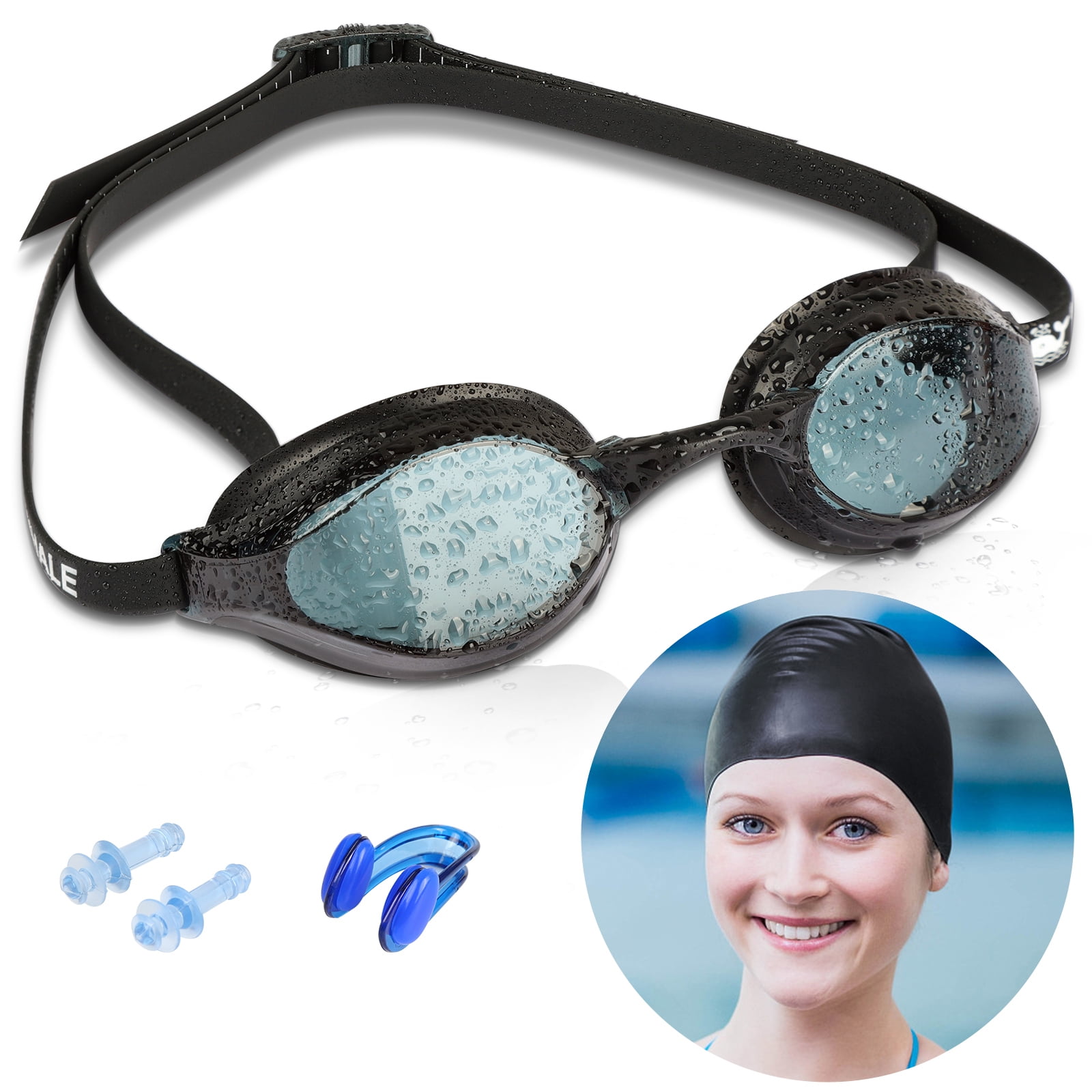 Swim Goggles Swimming Goggles No Leaking Anti Fog UV Protection For Men Women 