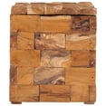 thumbnail image 4 of vidaXL Tabouret de Rangement en Bois de Teck Massif, 4 of 5